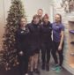 Claire with her team at Anytime Fitness Clarkston