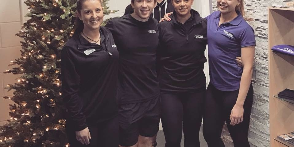 Claire with her team at Anytime Fitness Clarkston Claire with her team at Anytime Fitness Clarkston